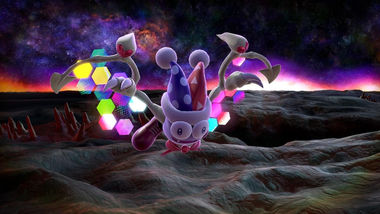 Marx from Kirby Super Star as a boss in World of Light